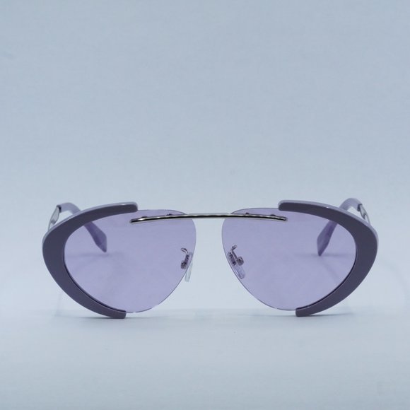 NEW FENDI FE40042U 81U VIOLET SILVER/LILAC MIRROR WITH FF PATTERN SUNGLASSES - Picture 2 of 12